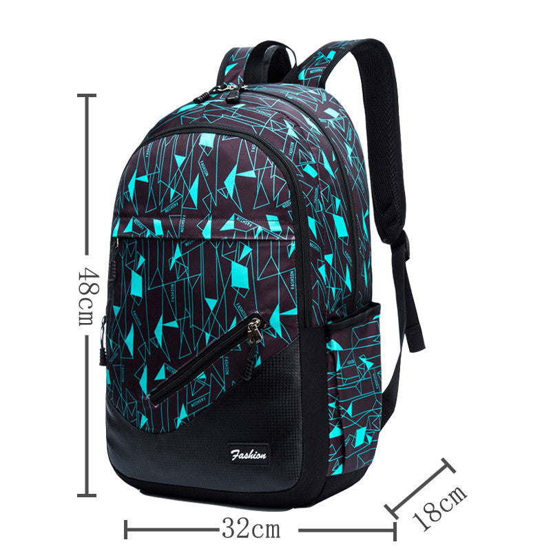 Boys Schoolbag Fashion Backpack High School