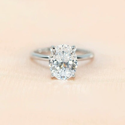 Cross-border European And American Entry Lux Zircon Sterling Silver Inlaid Simple Bracelet Women's Ring