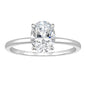 Cross-border European And American Entry Lux Zircon Sterling Silver Inlaid Simple Bracelet Women's Ring