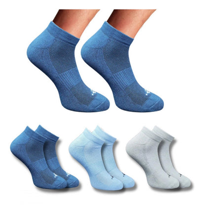 Generic 3_Pair Set Unisex Casual Cotton Printed Low Cut Socks (Multicolor)