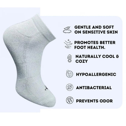 Generic 3_Pair Set Unisex Casual Cotton Printed Low Cut Socks (Multicolor)