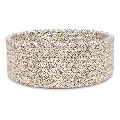 Generic Cotton 8x3 Inch Kidi Round 1 Pcs Bedside Organizer (Brown)