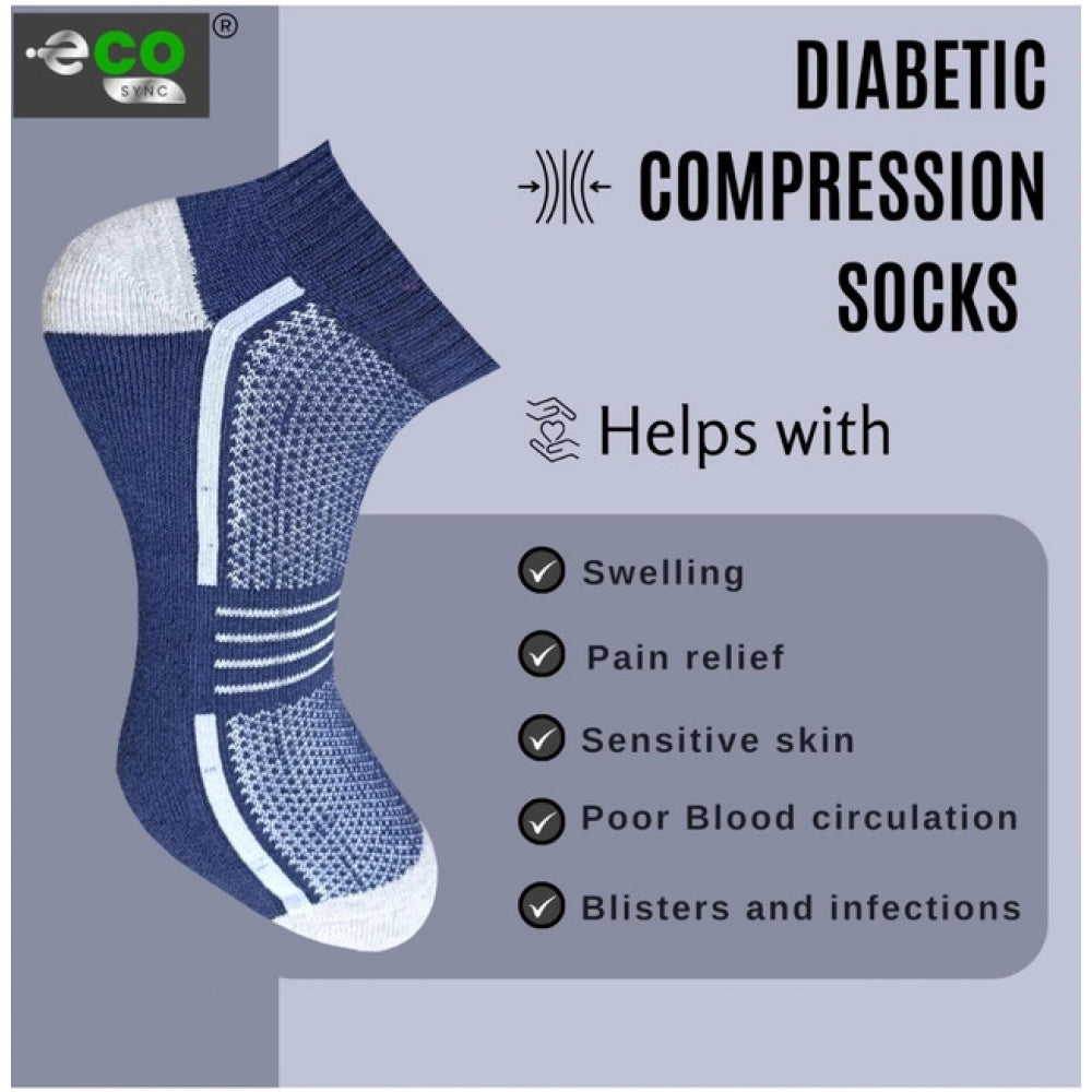 Generic 3_Pair Set Unisex Casual Cotton Printed Low Cut Socks (Multicolor)