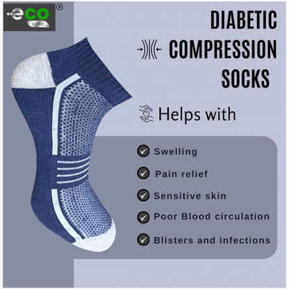 Generic 3_Pair Set Unisex Casual Cotton Printed Low Cut Socks (Multicolor)