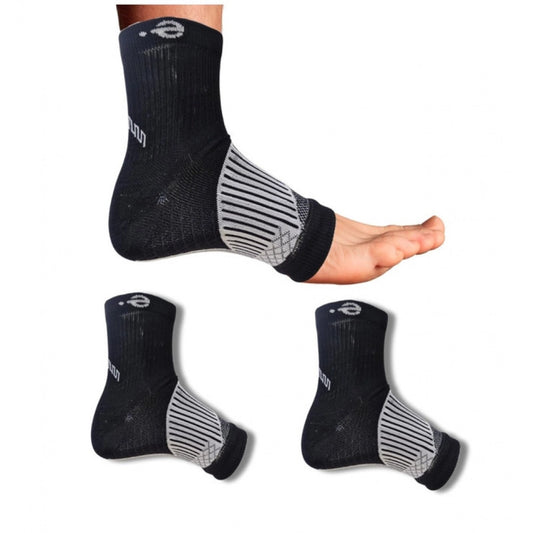 Generic 3_Pair Set Unisex Casual Cotton Printed Ankle Length Support Socks (Multicolor)