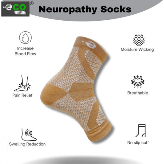 Generic 3_Pair Set Unisex Casual Cotton Printed Ankle Length Support Socks (Multicolor)