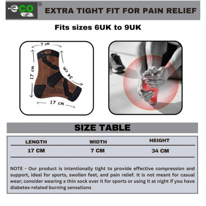 Generic 3_Pair Set Unisex Casual Cotton Printed Ankle Length Support Socks (Multicolor)