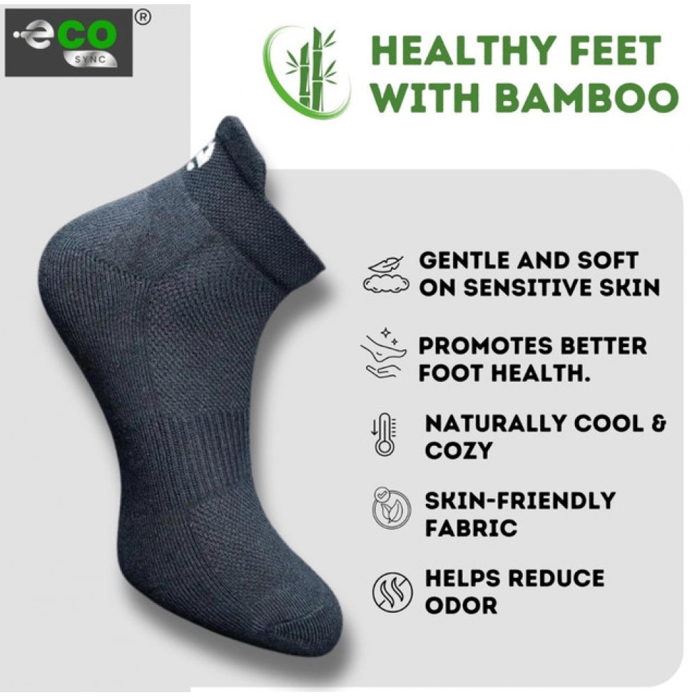 Generic 4_Pair Set Unisex Casual Cotton Printed Ankle Length Socks (Multicolor)