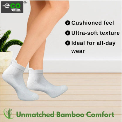 Generic 4_Pair Set Unisex Casual Cotton Printed Ankle Length Socks (Multicolor)