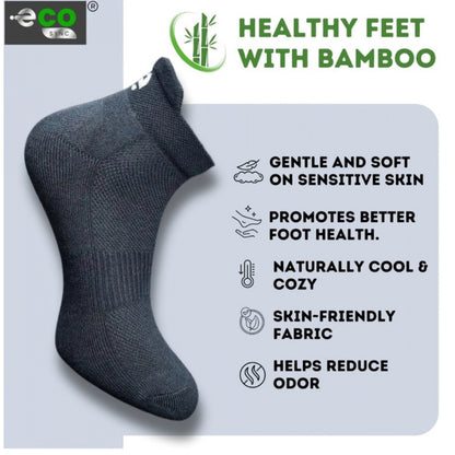 Generic 4_Pair Set Unisex Casual Cotton Printed Ankle Length Socks (Multicolor)