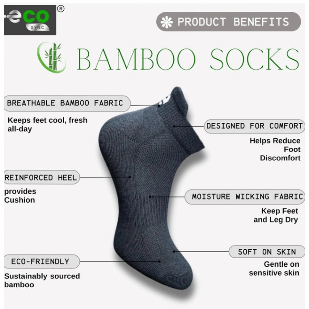 Generic 4_Pair Set Unisex Casual Cotton Printed Ankle Length Socks (Multicolor)