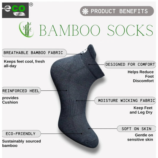 Generic 4_Pair Set Unisex Casual Cotton Printed Ankle Length Socks (Multicolor)