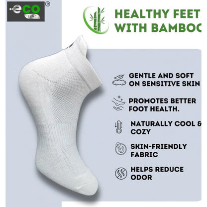 Generic 4_Pair Set Unisex Casual Cotton Printed Ankle Length Socks (Multicolor)