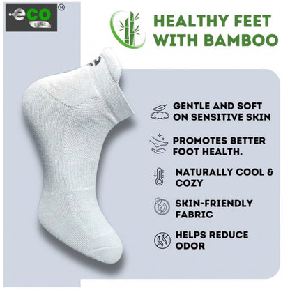 Generic 4_Pair Set Unisex Casual Cotton Printed Ankle Length Socks (Multicolor)