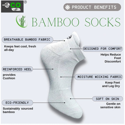 Generic 4_Pair Set Unisex Casual Cotton Printed Ankle Length Socks (Multicolor)