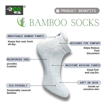 Generic 4_Pair Set Unisex Casual Cotton Printed Ankle Length Socks (Multicolor)