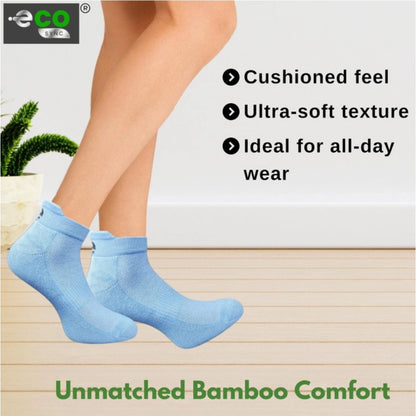 Generic 4_Pair Set Unisex Casual Cotton Printed Ankle Length Socks (Multicolor)