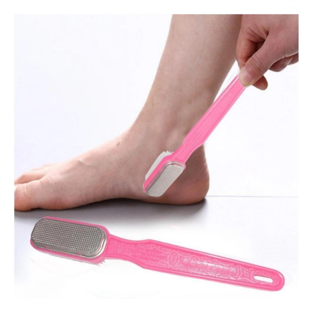 Generic Pack of 2_Pedicure Foot Care Scraper And Brush – (Color: Assorted )