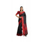Generic Women's Raw_Silk Woven Saree With Unstitched Blouse 5.5Mtr (Black)