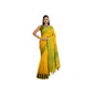 Generic Women's Raw_Silk Woven Saree With Unstitched Blouse 5.5Mtr (Yellow)