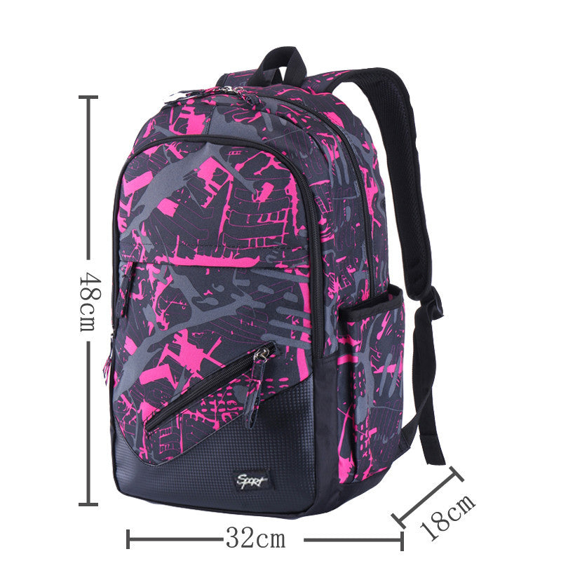 Boys Schoolbag Fashion Backpack High School