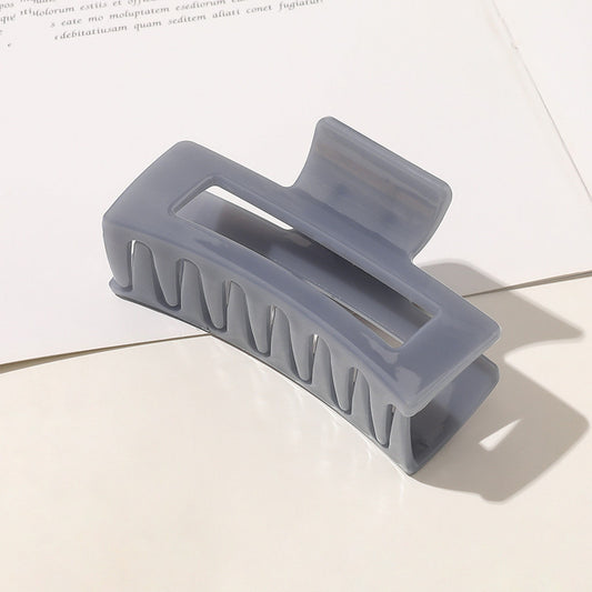 Japan And South Korea Simple Large Square Hollow Grab Clip