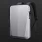 New Male Business Plastic Hard Shell Computer Backpack Waterproof