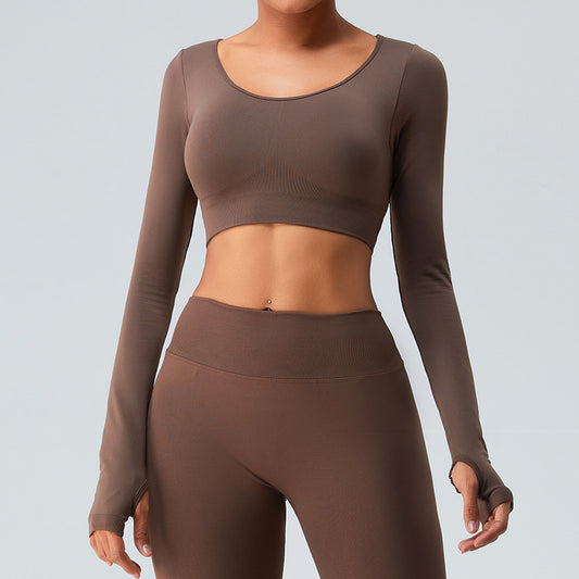 Cross Beauty Back Yoga Jacket